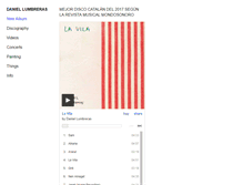 Tablet Screenshot of daniel-lumbreras.com